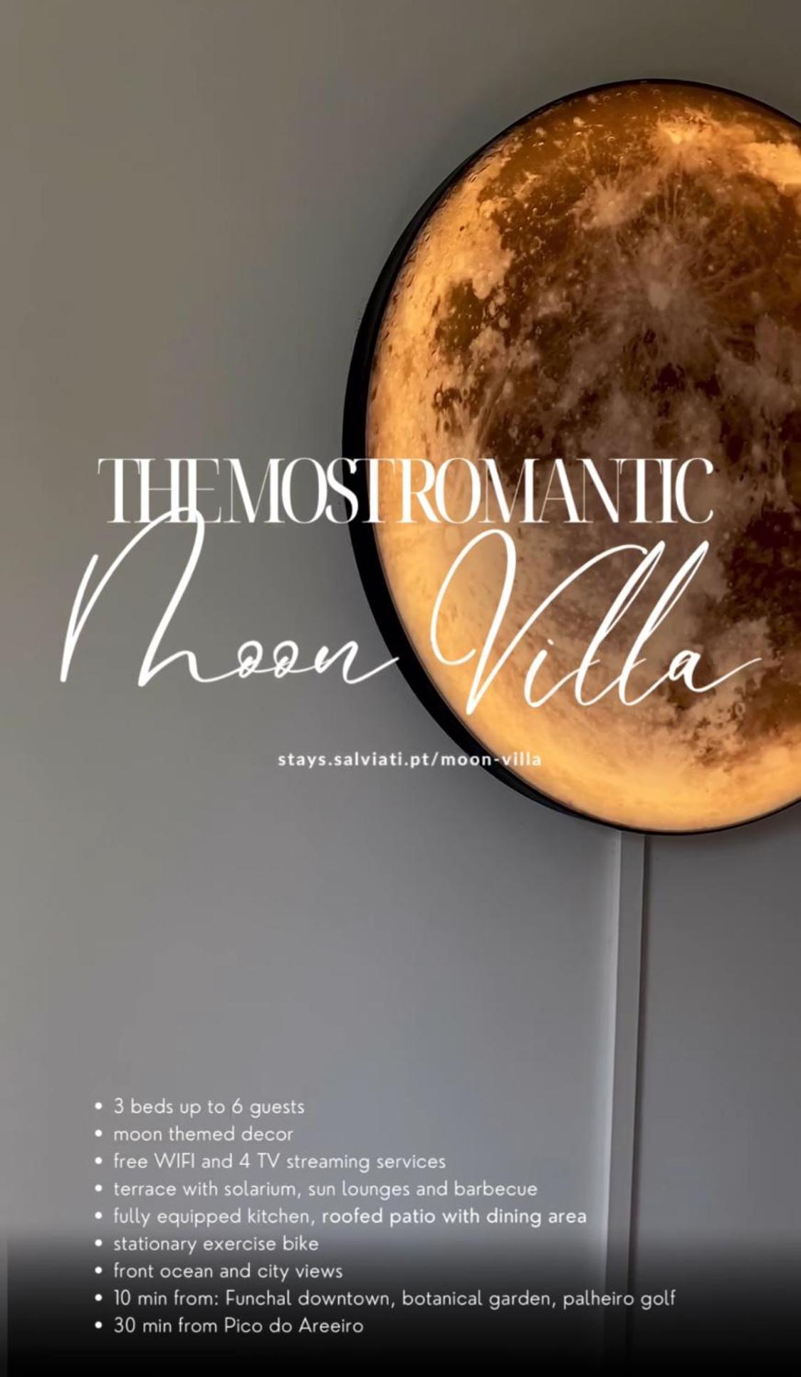 Villa Moon - 5 To 15m From 5 Attractions - Sea View Terrace, Patio, Solarium, Astronaut, Make Up Station, Coffee Bar - *